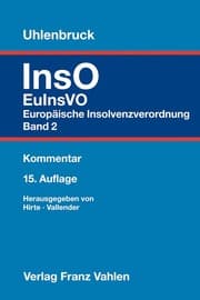 Cover von Insolvenzordnung 2