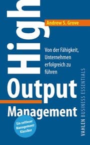 Cover von High Output Management