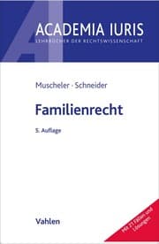 Cover von Familienrecht