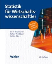 Cover von Statistik für Wirtschaftswissenschaftler