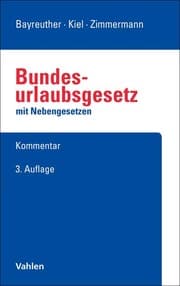 Cover von Bundesurlaubsgesetz. BUrlG