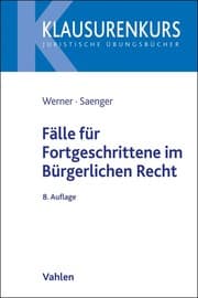Cover von Fälle für Fortgeschrittene im Bürgerlichen Recht