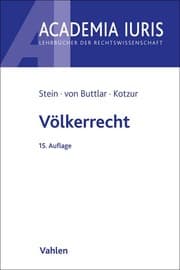 Cover von Völkerrecht