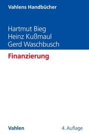 Cover von Finanzierung