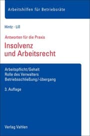Cover von Insolvenz und Arbeitsrecht