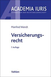 Cover von Versicherungsrecht