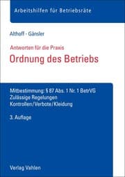 Cover von Ordnung des Betriebs