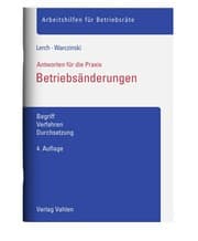 Cover von Betriebsänderungen