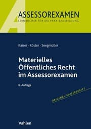 Cover von Materielles Öffentliches Recht im Assessorexamen