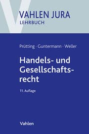 Cover von Handels- und Gesellschaftsrecht