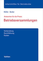 Cover von Betriebsversammlungen