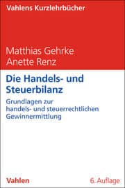 Cover von Die Handels- und Steuerbilanz