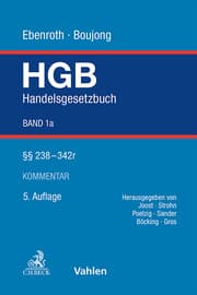 Cover von Handelsgesetzbuch Bd. 1a