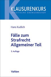 Cover von Fälle zum Strafrecht Allgemeiner Teil