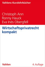 Cover von Wirtschaftsprivatrecht kompakt