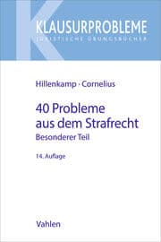 Cover von 40 Probleme aus dem Strafrecht