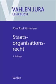 Cover von Staatsorganisationsrecht