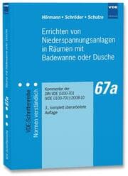 Cover von Errichten von Niederspannungsanlagen in Räumen mit Badewanne oder Dusche