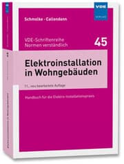 Cover von Elektroinstallation in Wohngebäuden