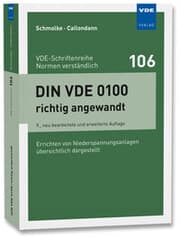 Cover von DIN VDE 0100 richtig angewandt