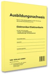 Cover von Ausbildungsnachweis Elektroniker/Elektronikerin