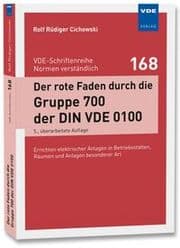 Cover von Der rote Faden durch die Gruppe 700 der DIN VDE 0100