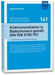 Cover von Elektroinstallation in Badezimmern gemäß DIN VDE 0100-701