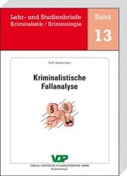 Cover von Kriminalistische Fallanalyse