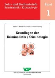 Cover von Grundlagen der Kriminalistik / Kriminologie