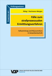 Cover von Fälle zum strafprozessualen Ermittlungsverfahren