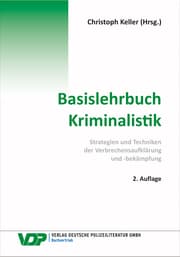 Cover von Basislehrbuch Kriminalistik