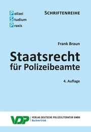 Cover von Staatsrecht für Polizeibeamte