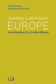 Cover von Shaping a different Europe