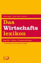 Cover von Das Wirtschaftslexikon