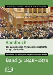 Cover von Handbuch der europäischen Verfassungsgeschichte im 19. Jahrhundert 3