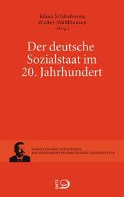 Cover von Der deutsche Sozialstaat im 20 Jahrhundert