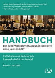 Cover von Handbuch der Europäischen Verfassungsgeschichte im 20. Jahrhundert 5 - seit 1989