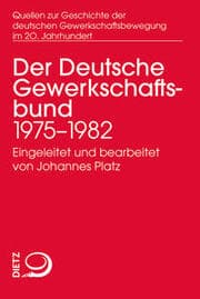Cover von Der Deutsche Gewerkschaftsbund