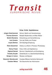 Cover von Transit 46. Europäische Revue