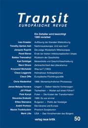 Cover von Transit 50. Europäische Revue