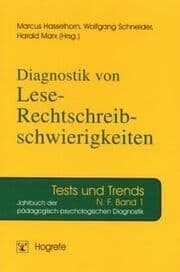 Cover von Diagnostik von Lese-Rechtschreibschwierigkeiten