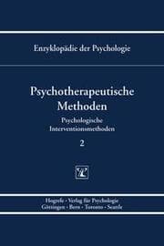 Cover von Psychotherapeutische Methoden
