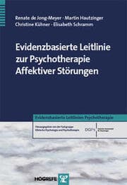 Cover von Evidenzbasierte Leitlinie zur Psychotherapie Affektiver Störungen
