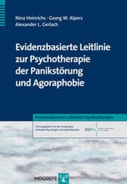Cover von Evidenzbasierte Leitlinie zur Psychotherapie der Panikstörung und Agoraphobie