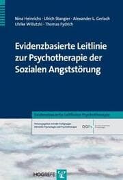 Cover von Evidenzbasierte Leitlinie zur Psychotherapie der Sozialen Angststörung