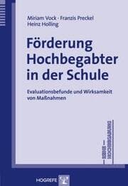 Cover von Förderung Hochbegabter in der Schule