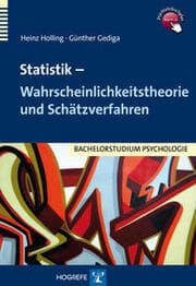 Cover von Statistik - Wahrscheinlichkeitstheorie und Schätzverfahren