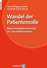 Cover von Wandel der Patientenrolle