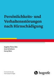 Cover von Persönlichkeits- und Verhaltensstörungen nach Hirnschädigung