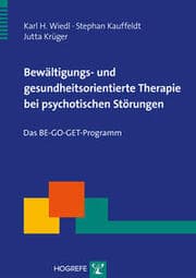 Cover von Bewältigungs- und gesundheitsorientierte Therapie bei psychotischen Störungen
